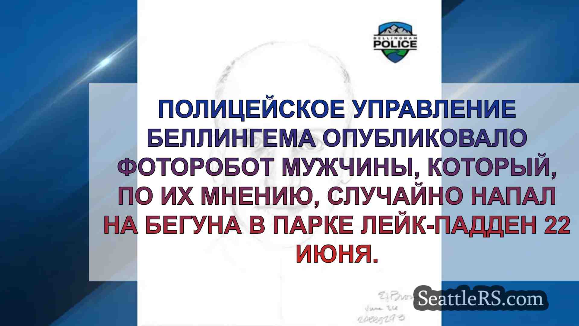 Полиция Беллингема опубликовала