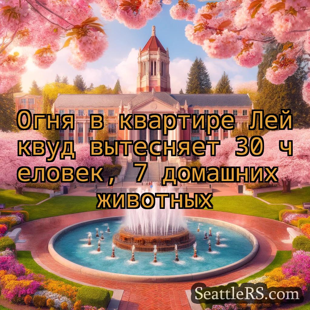 Сиэтл новости Огня в квартире Лейквуд вытесняет