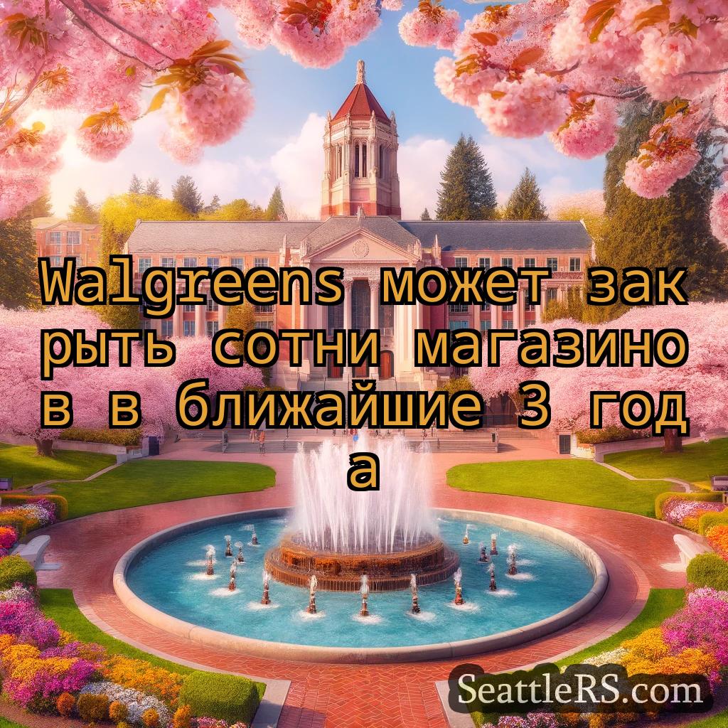 Сиэтл новости Walgreens может закрыть сотни