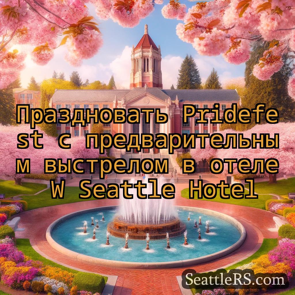 Сиэтл новости Праздновать Pridefest с