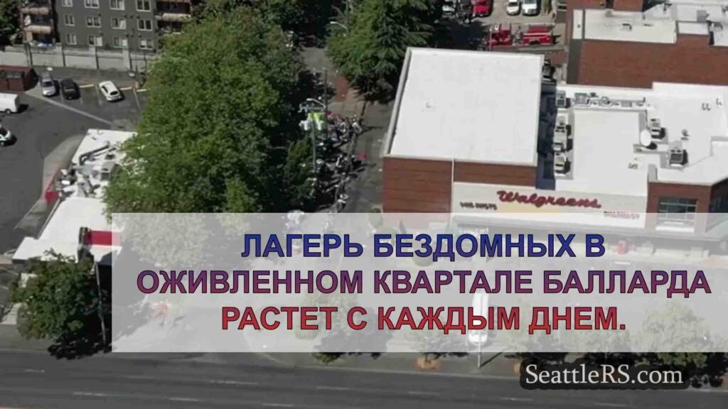 Жители реагируют на растущий лагерь