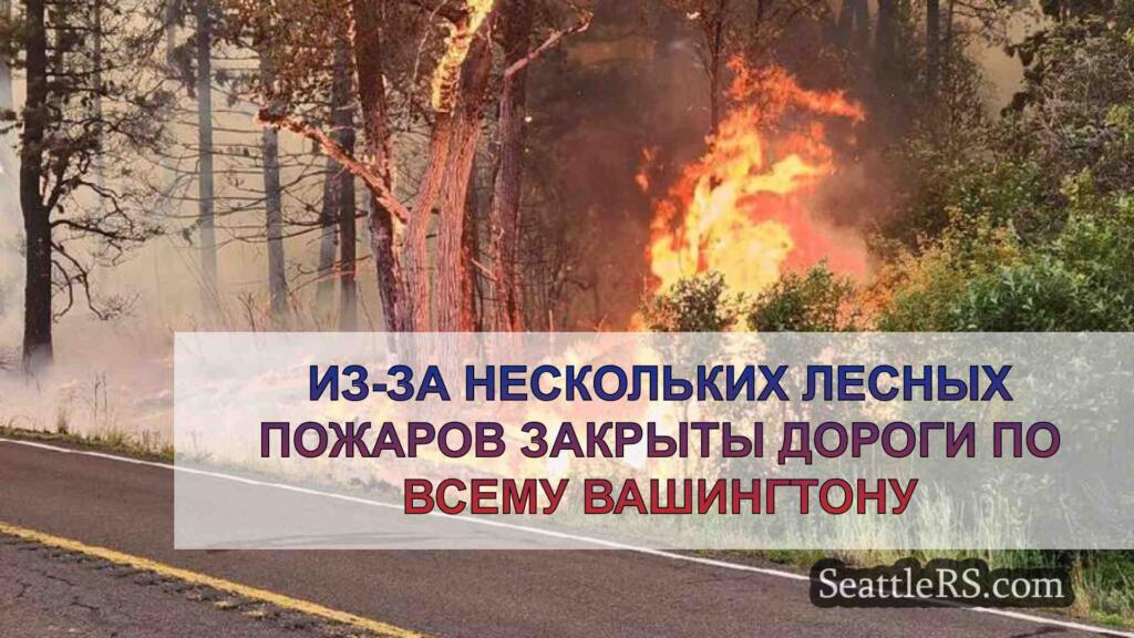 Из-за нескольких лесных пожаров закрыты