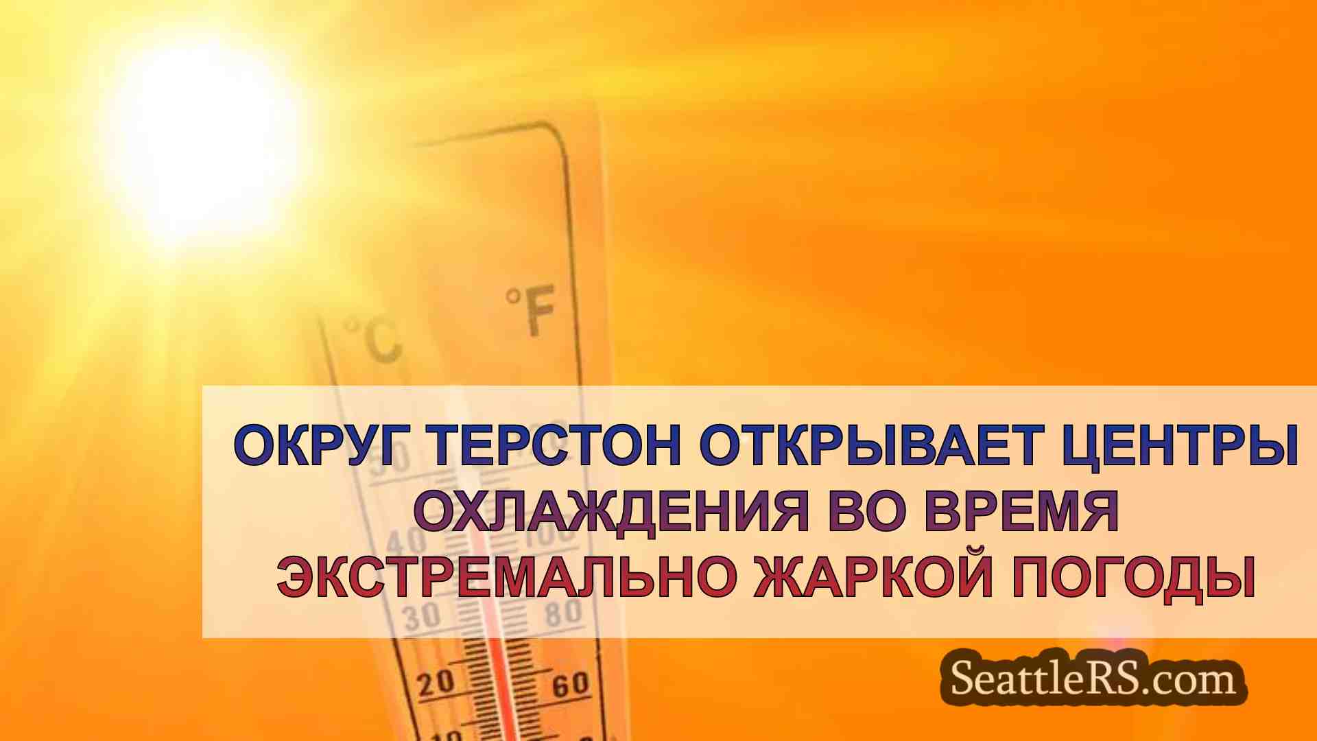 Округ Терстон открывает центры