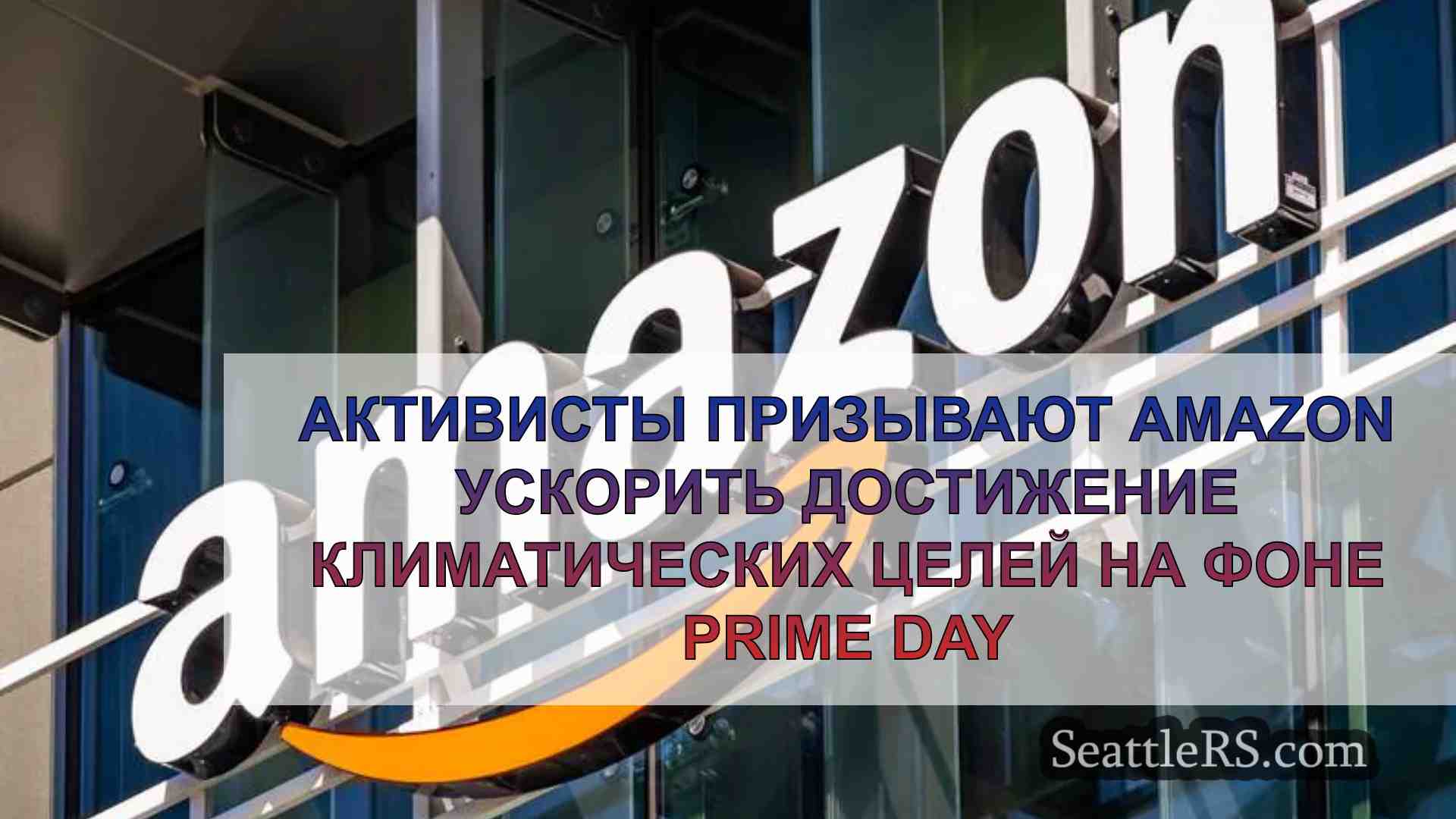 Активисты призывают Amazon ускорить