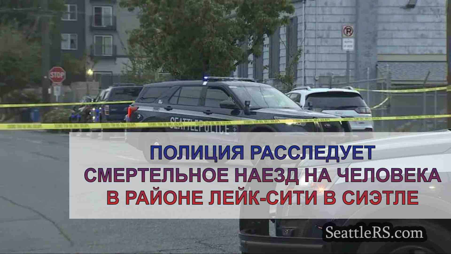 Полиция расследует смертельное наезд на