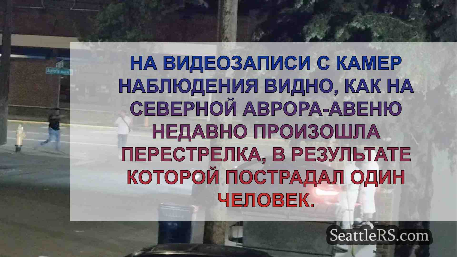 На видеозаписи с камер наблюдения