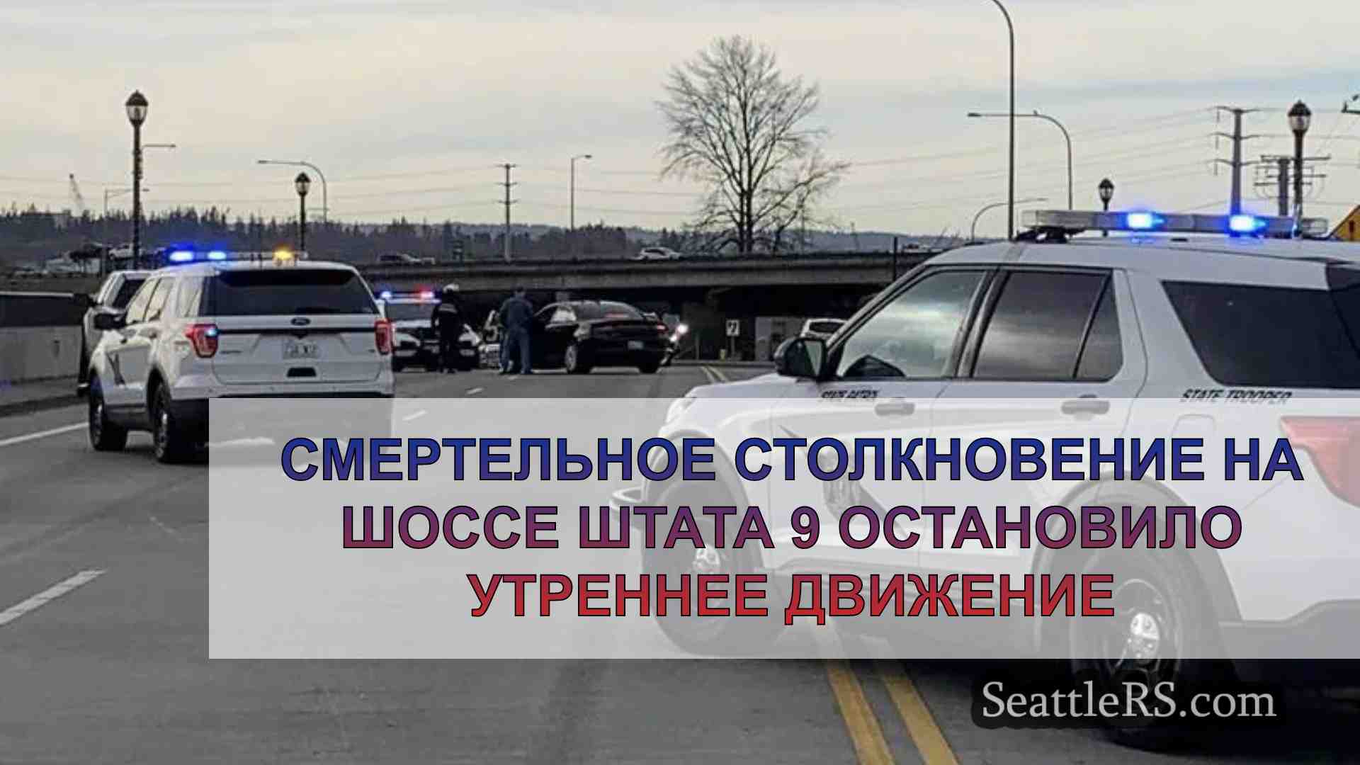 Смертельное столкновение на шоссе штата