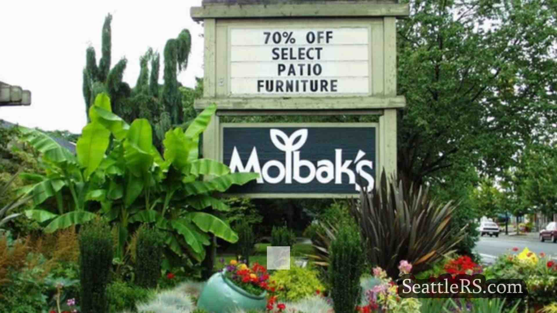 Старый ресторан Molbak's в Вудинвилле