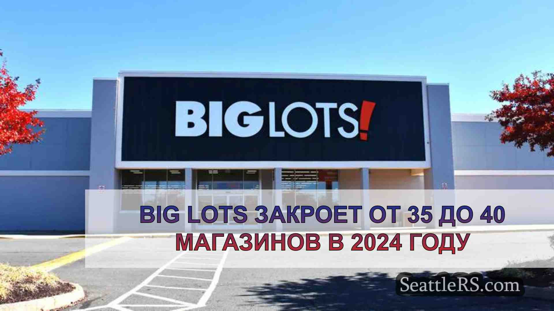 Big Lots закроет от 35 до 40 магазинов