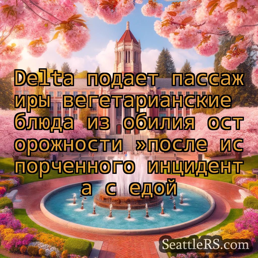 Сиэтл новости Delta подает пассажиры