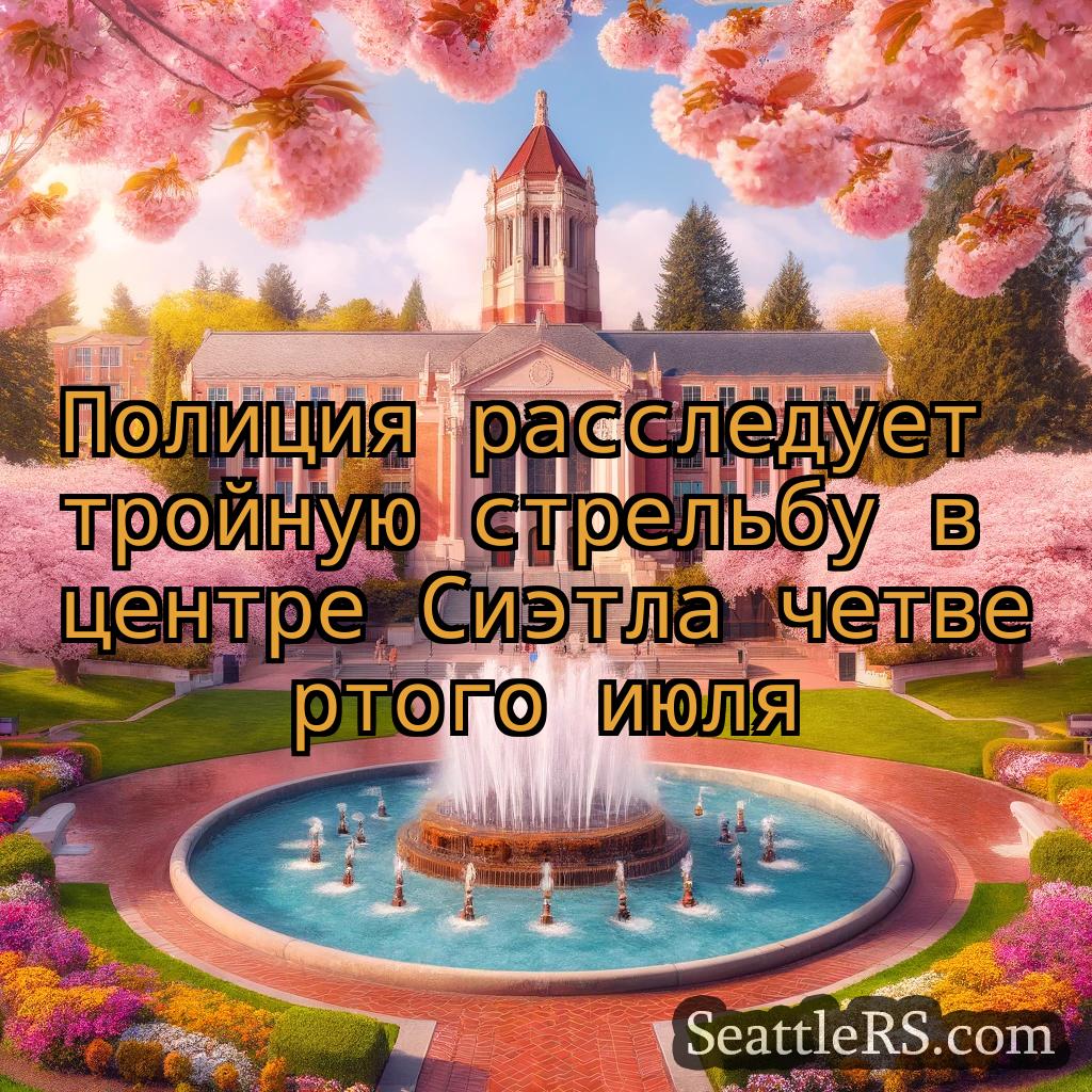 Сиэтл новости Полиция расследует тройную