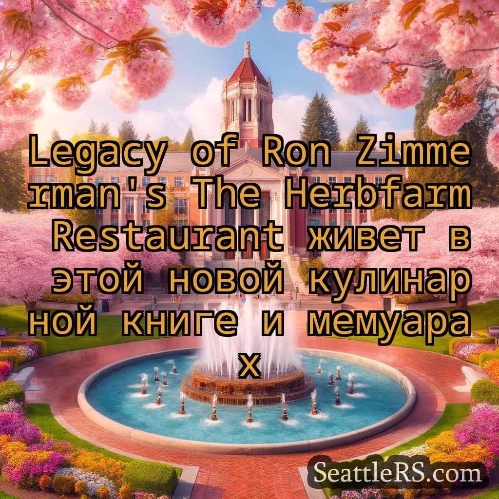 Сиэтл новости Legacy of Ron Zimmerman's The