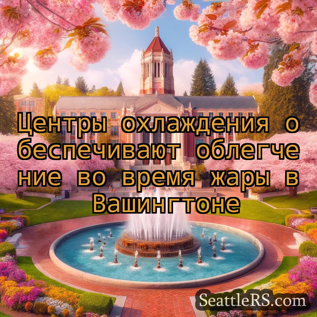 Сиэтл новости Центры охлаждения обеспечивают