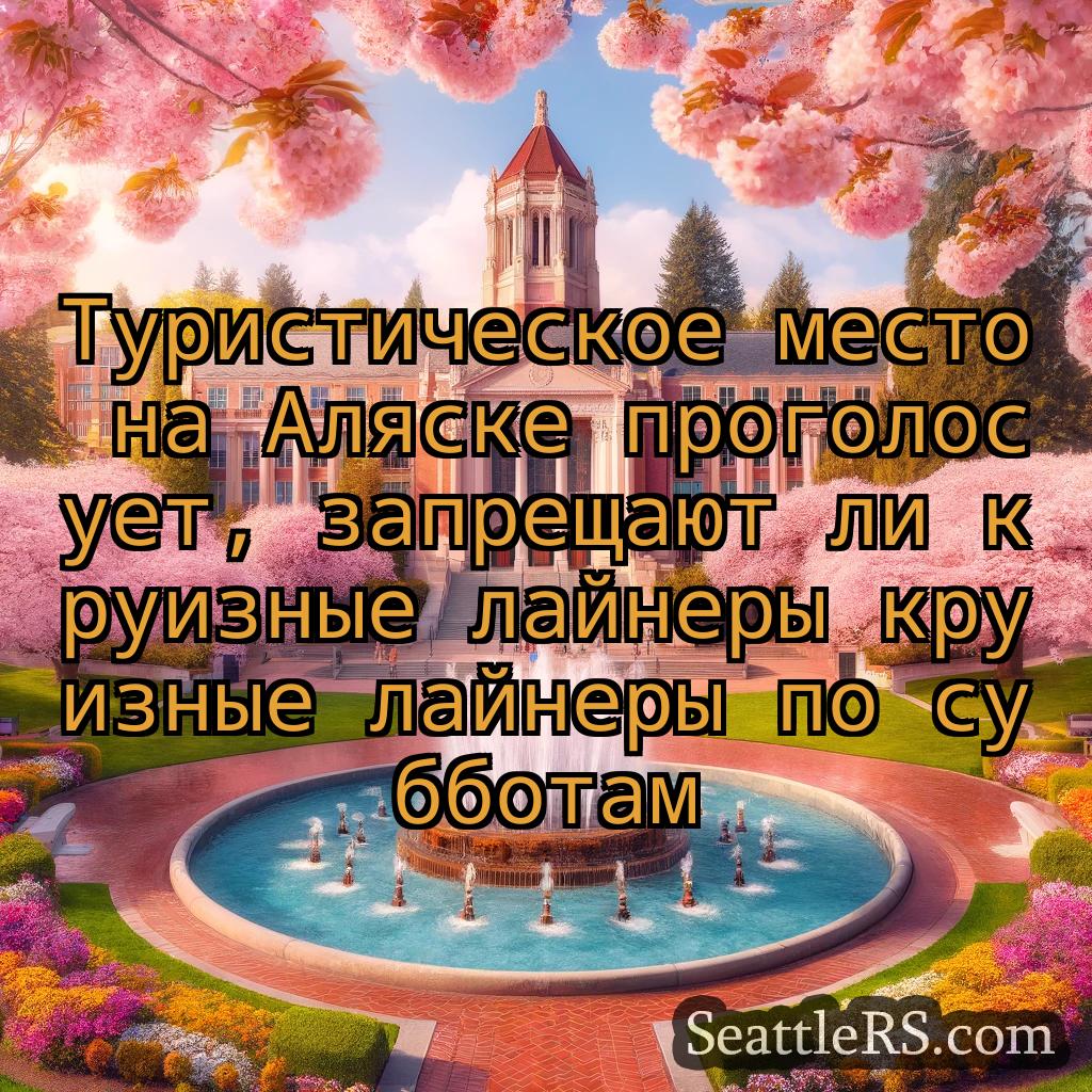Сиэтл новости Туристическое место на Аляске