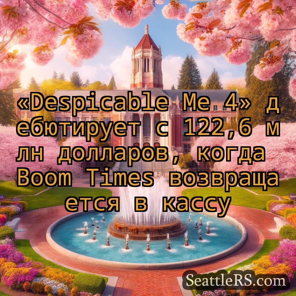 Сиэтл новости «Despicable Me 4» дебютирует с