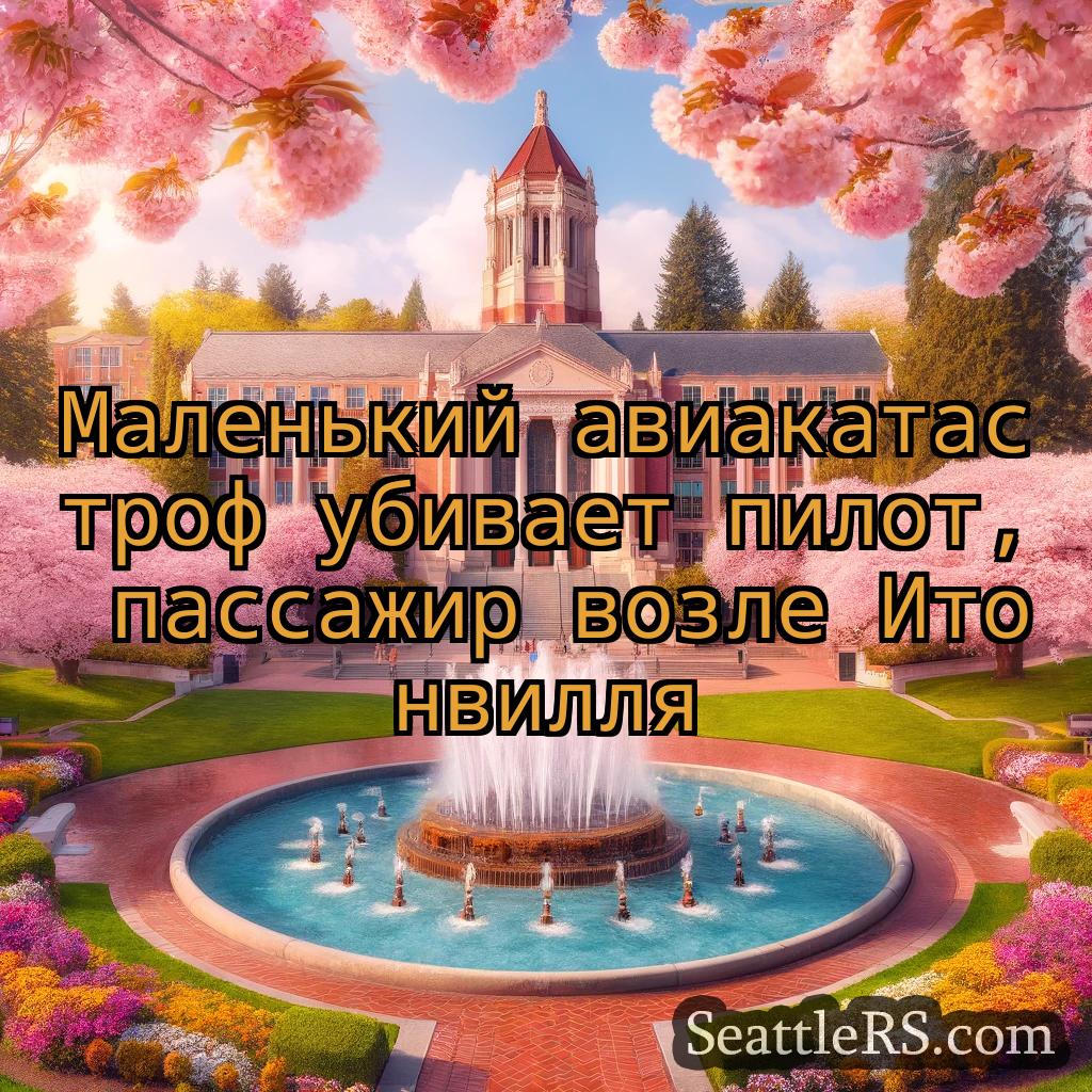Сиэтл новости Маленький авиакатастроф убивает