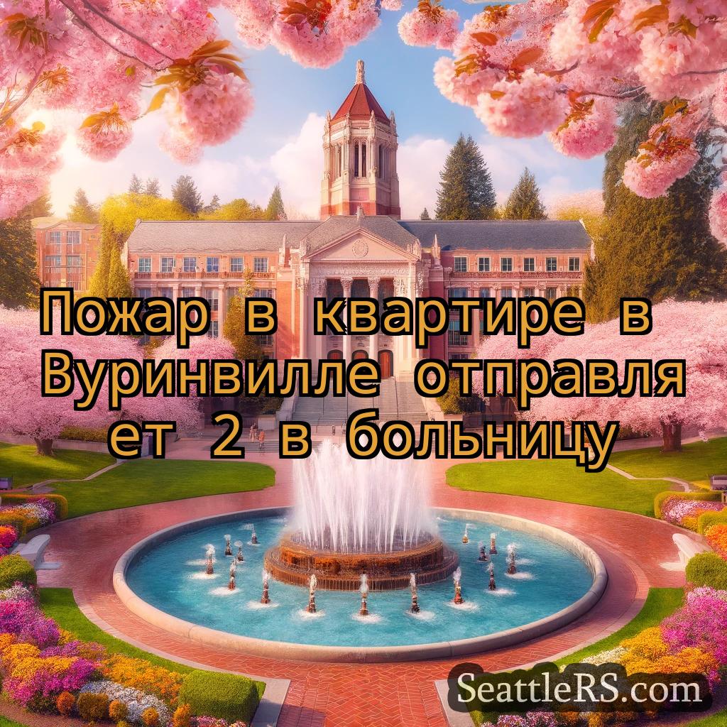 Сиэтл новости Пожар в квартире в Вуринвилле