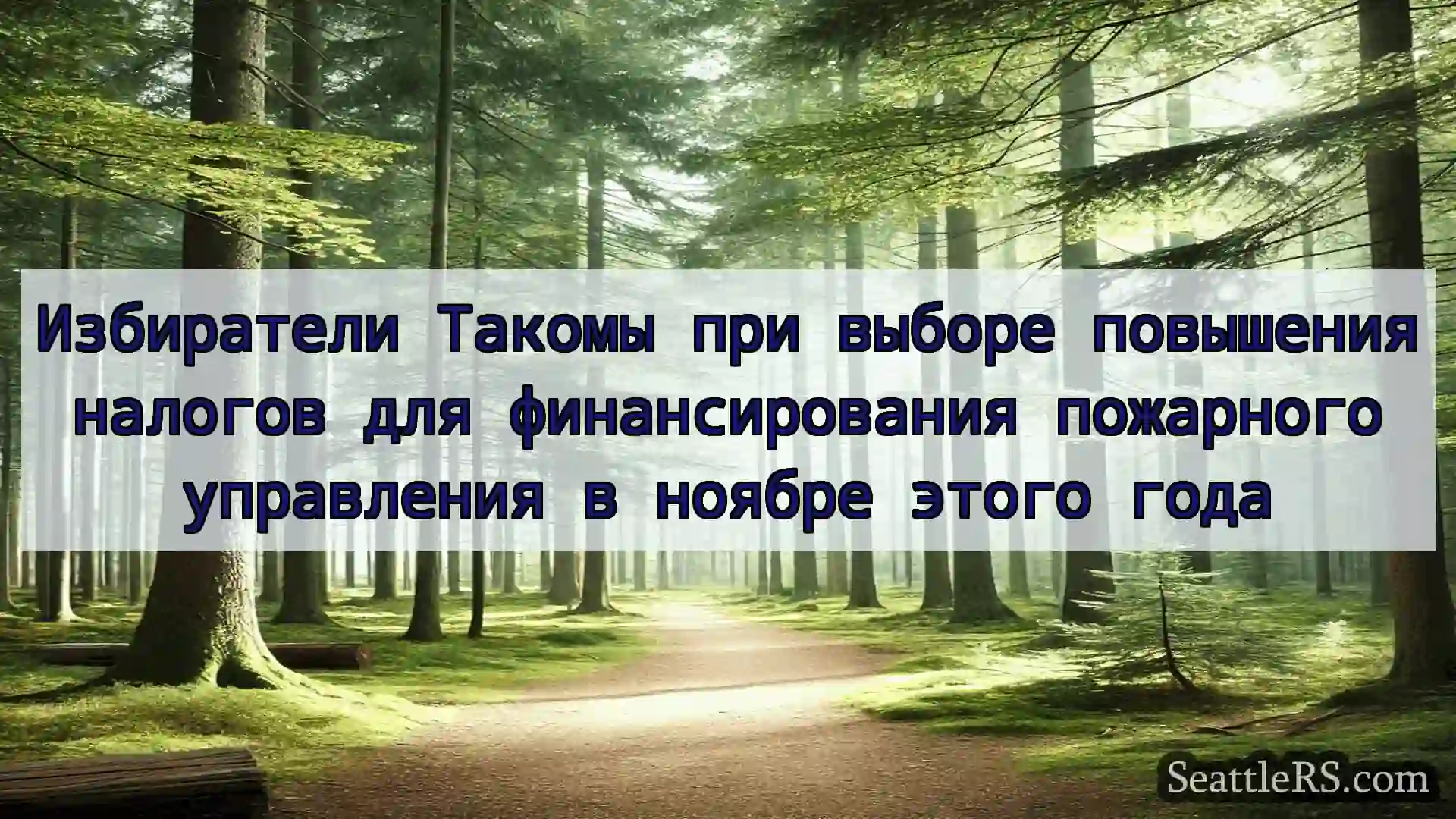 Сиэтл новости Избиратели Такомы при выборе