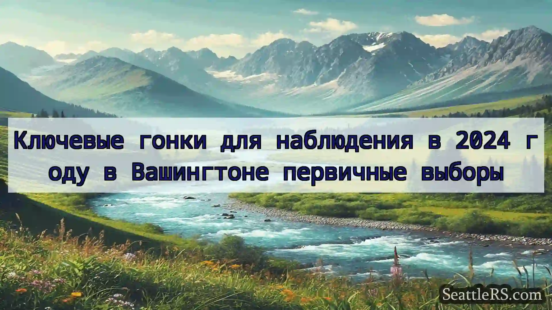 Сиэтл новости Ключевые гонки для наблюдения в