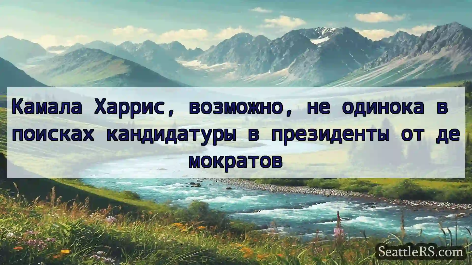 Сиэтл новости Камала Харрис, возможно, не