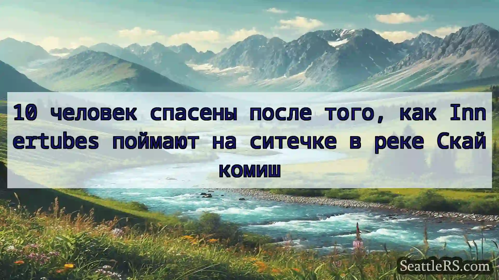 Сиэтл новости 10 человек спасены после того, как