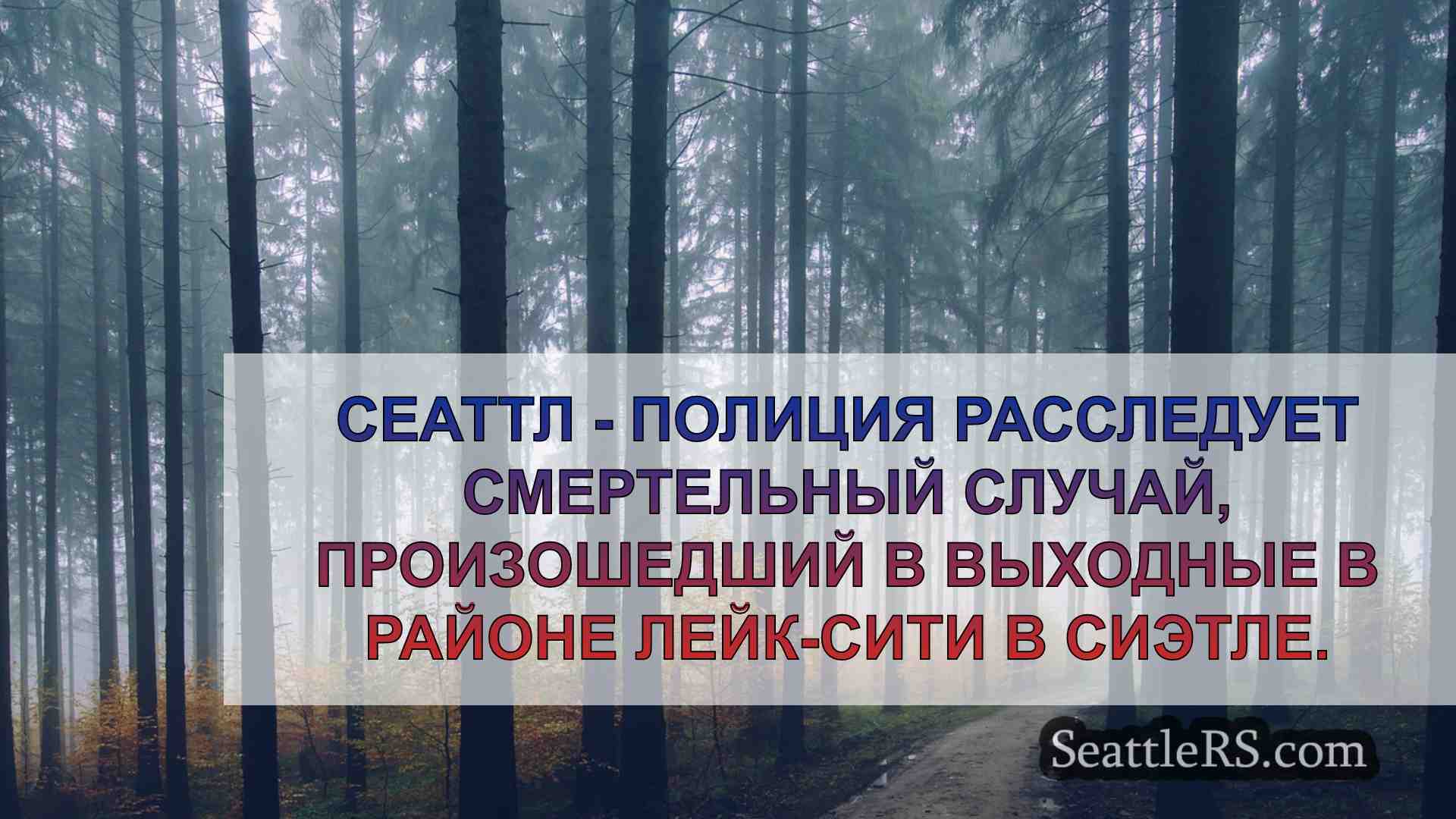 Новости Сиэтла SeattleRS