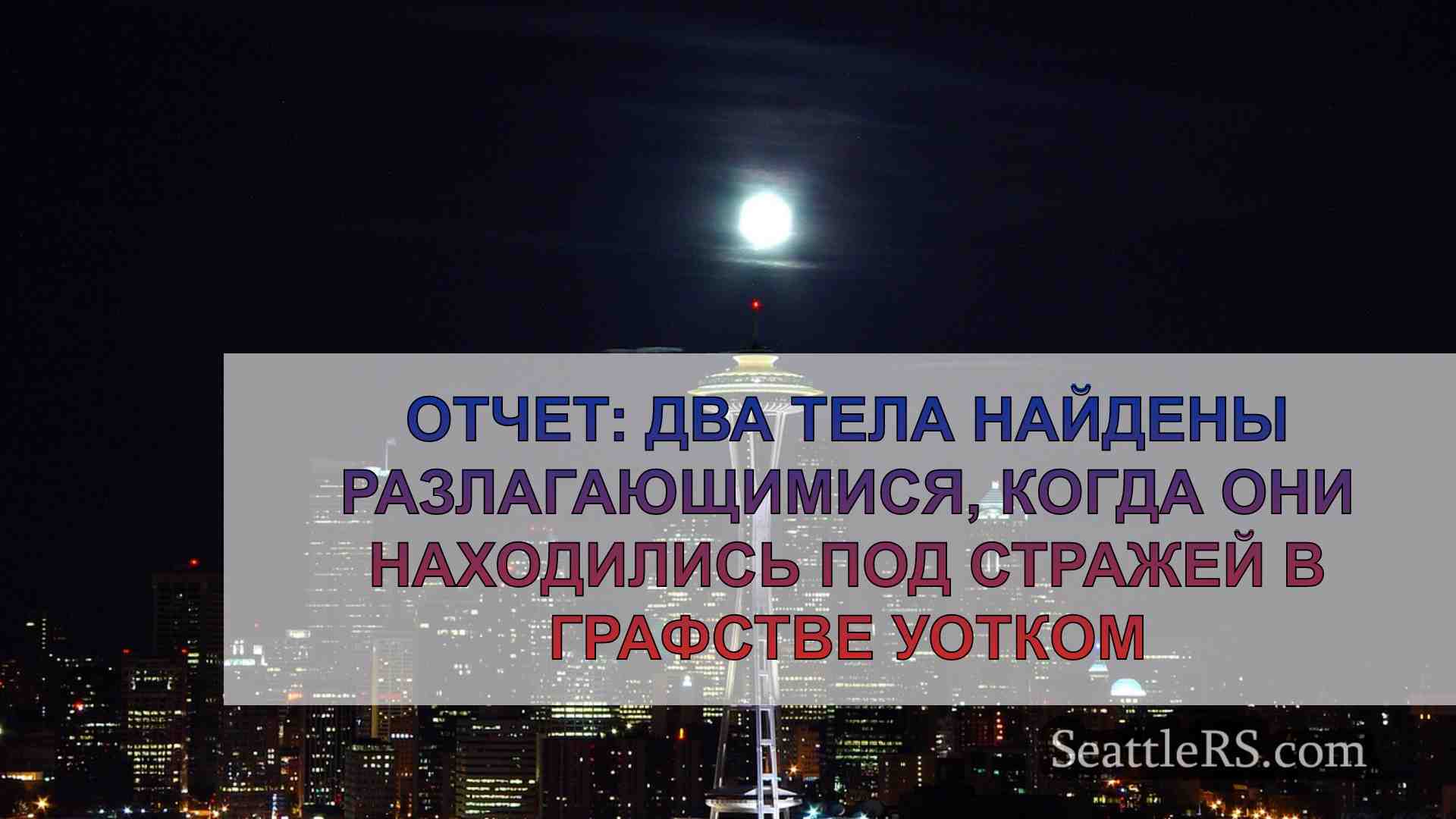 Отчет: Два тела найдены разлагающимися,