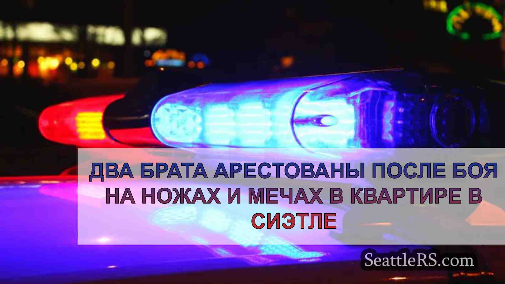 Два брата арестованы после боя на ножах
