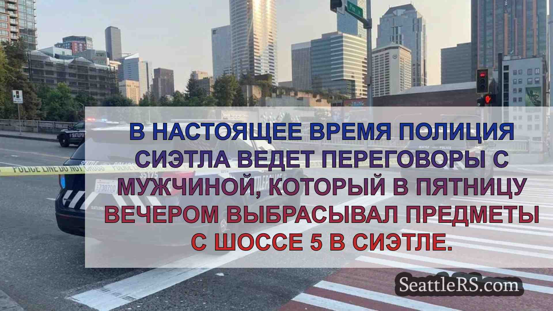 Мужчина напал на полицейского с шестом
