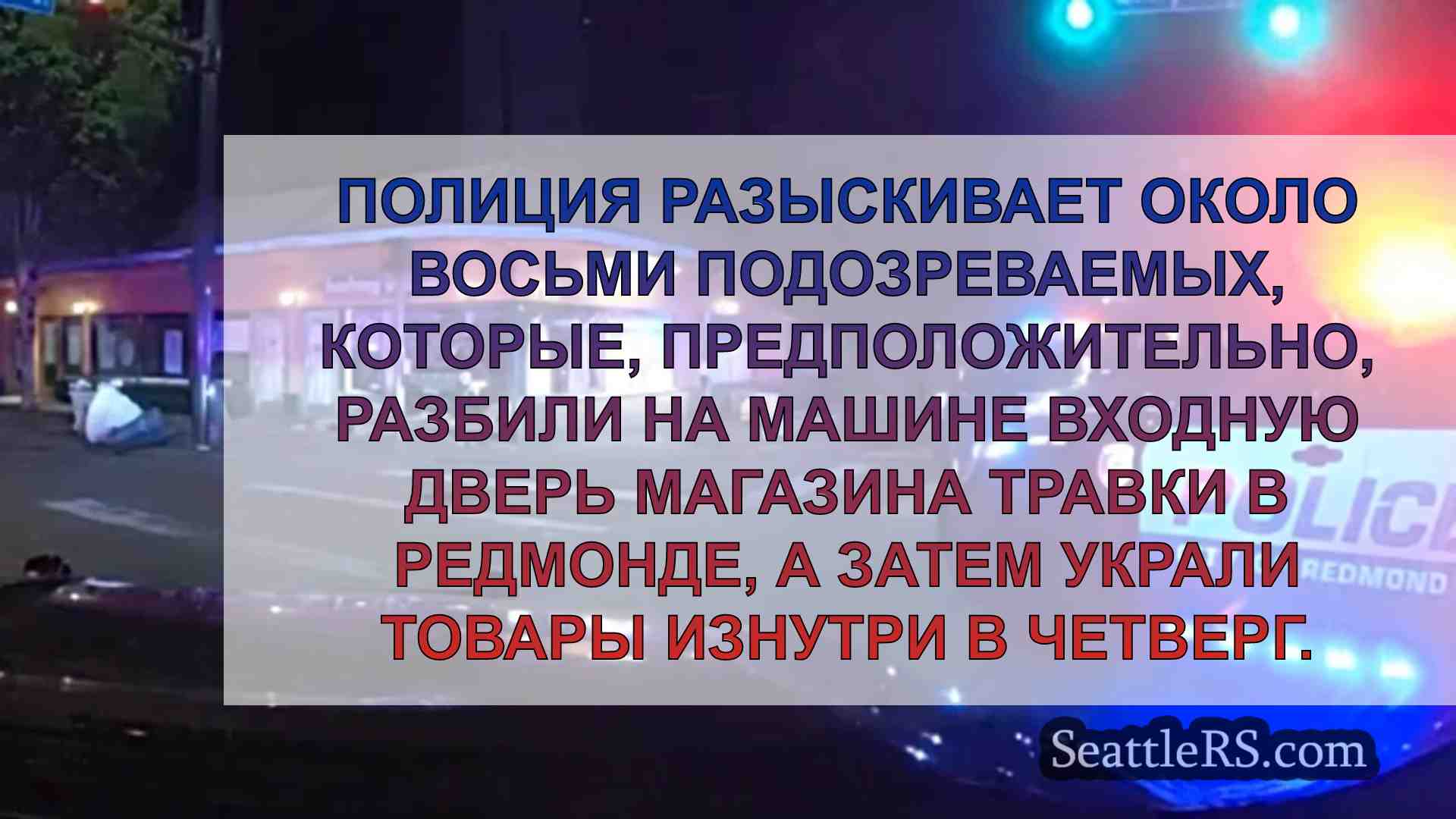 Разыскиваются 8 подозреваемых в краже