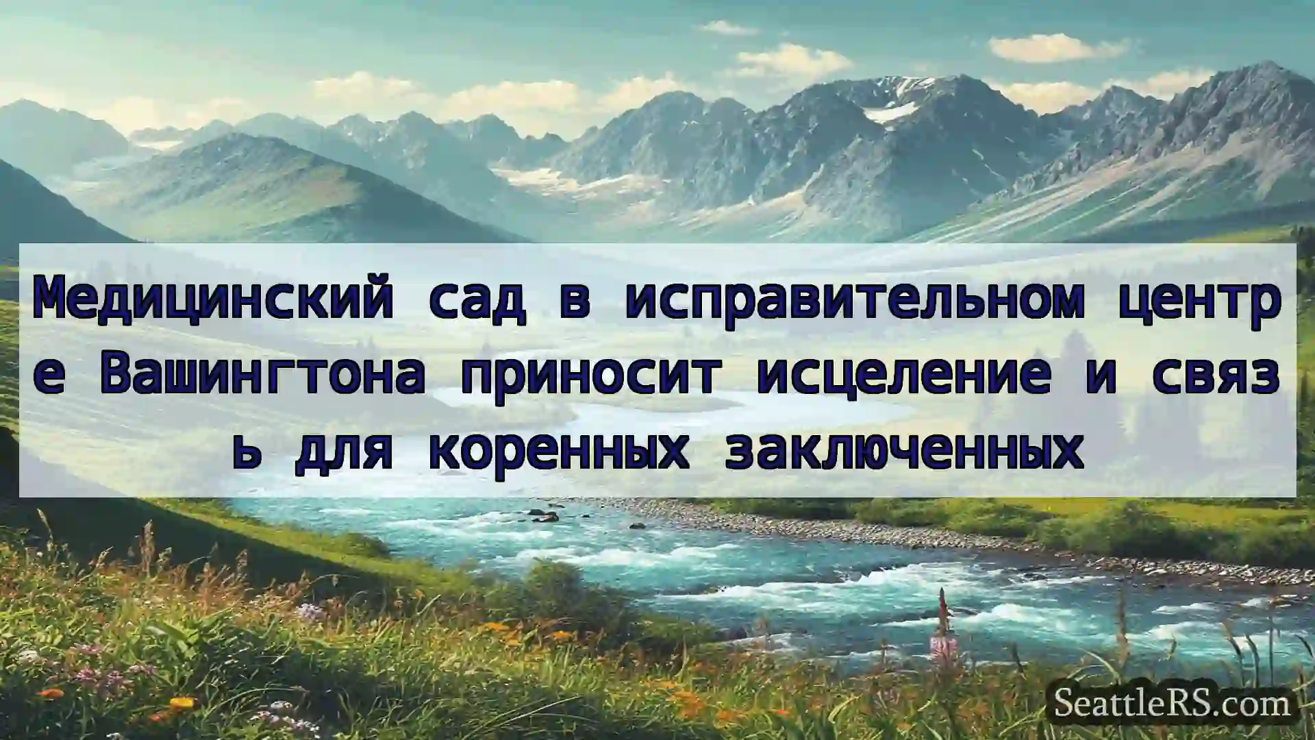 Сиэтл новости Медицинский сад в исправительном