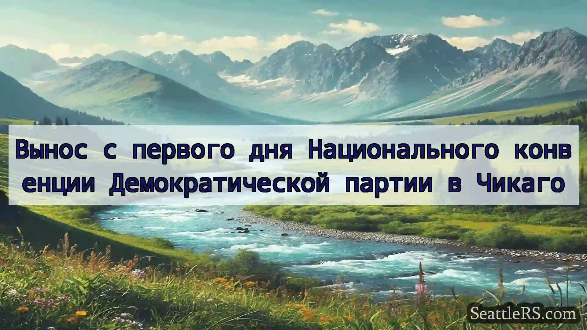 Сиэтл новости Вынос с первого дня Национального