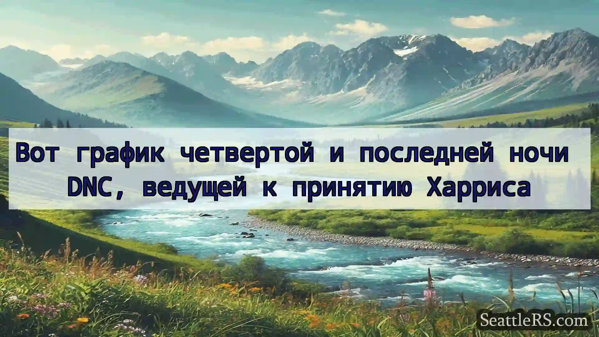 Сиэтл новости Вот график четвертой и последней