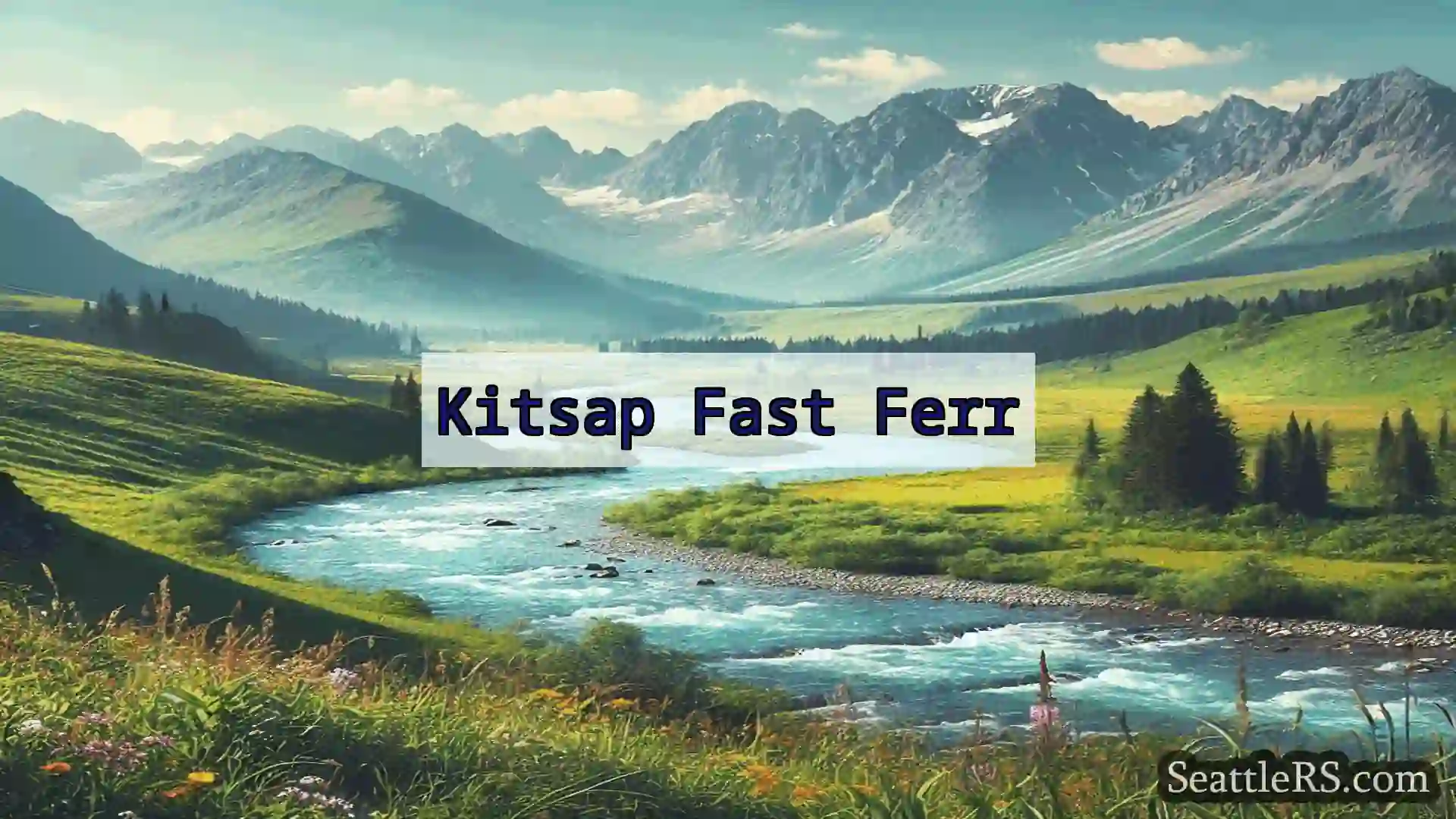 Сиэтл новости Kitsap Fast Ferr