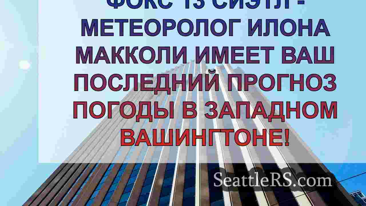 Погода в Сиэтле: утренний туман до