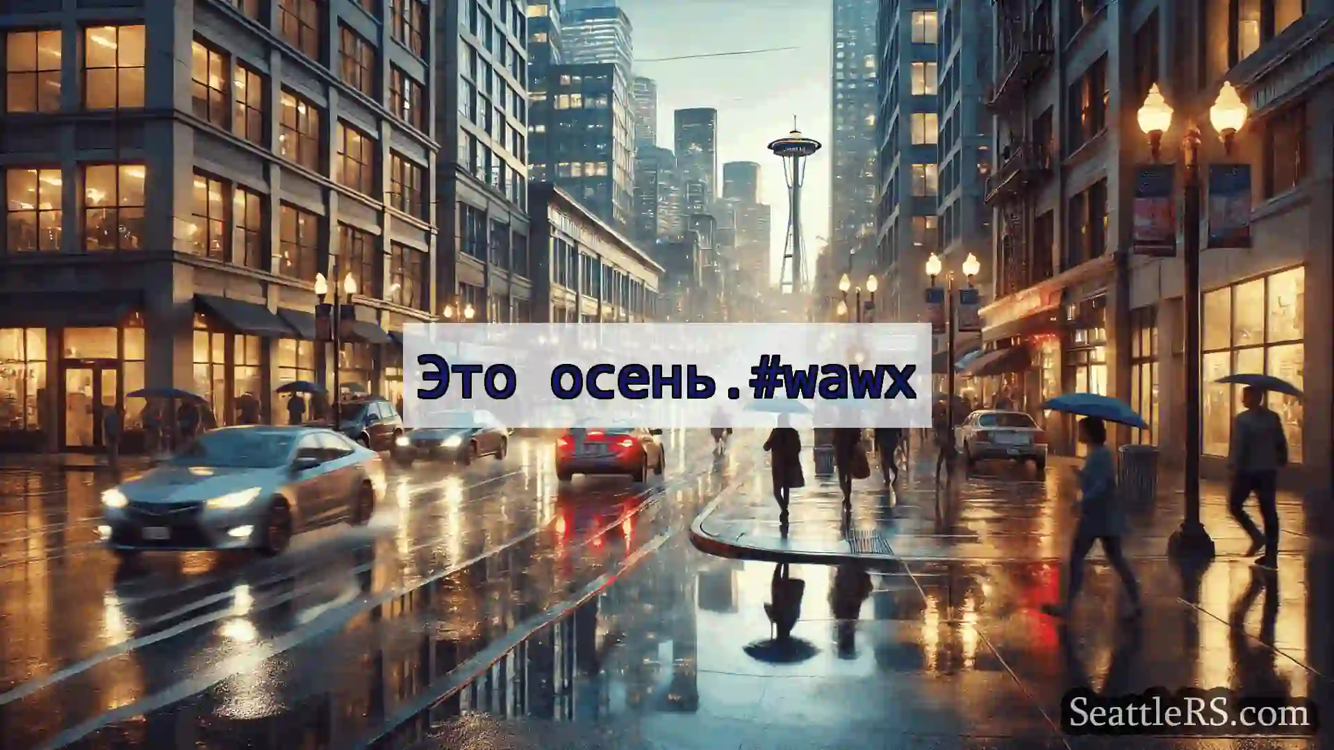 Новости погоды в Сиэтле Это осень.#wawx