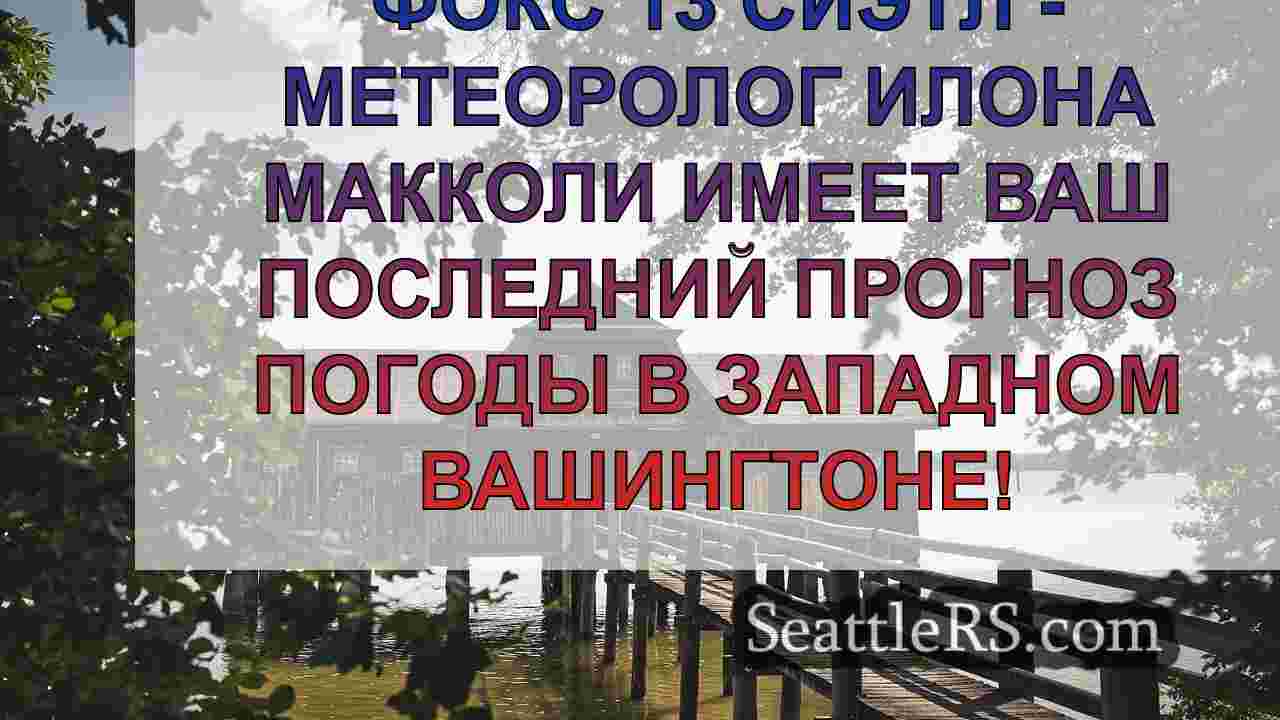 Погода в Сиэтле: облака до солнечной