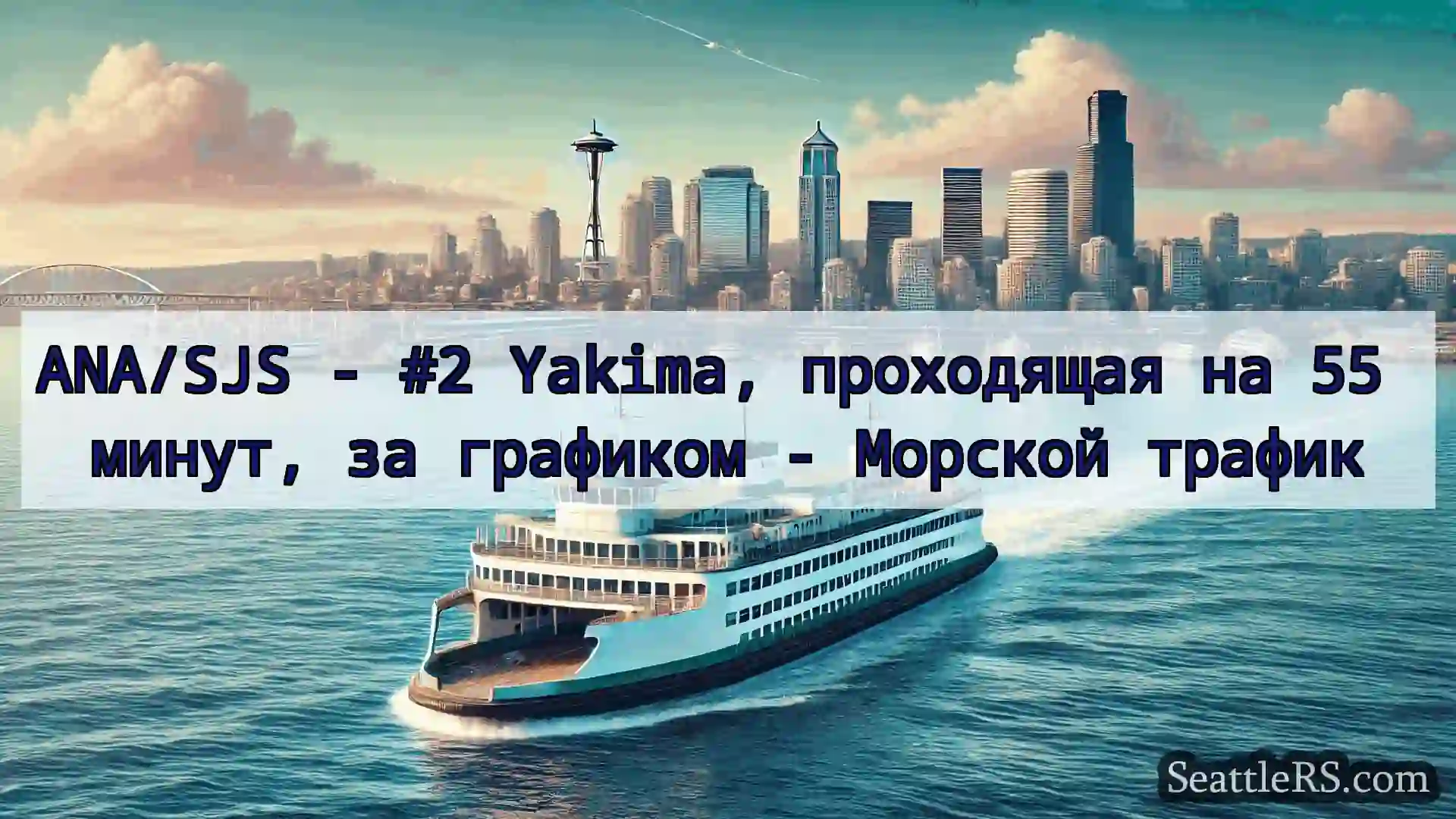 Сиэтл паромные новости ANA/SJS - #2 Yakima, проходящая на