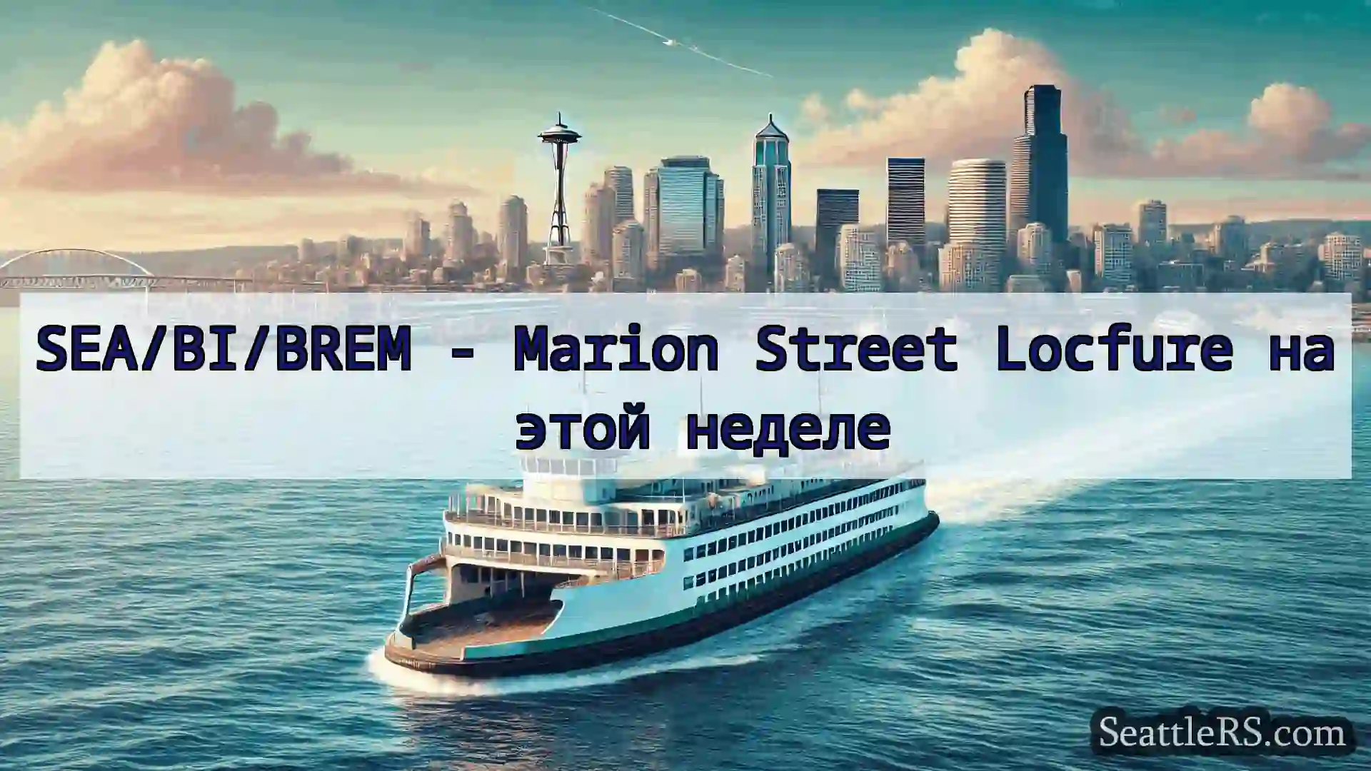 Сиэтл паромные новости SEA/BI/BREM - Marion Street
