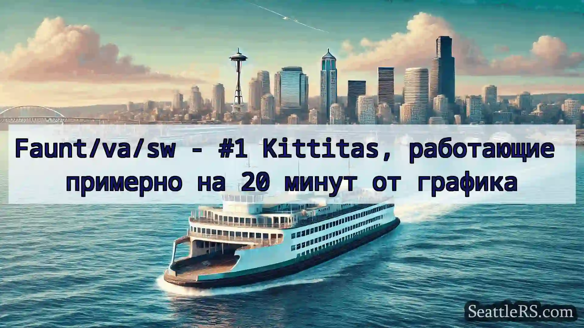 Сиэтл паромные новости Faunt/va/sw - #1 Kittitas,