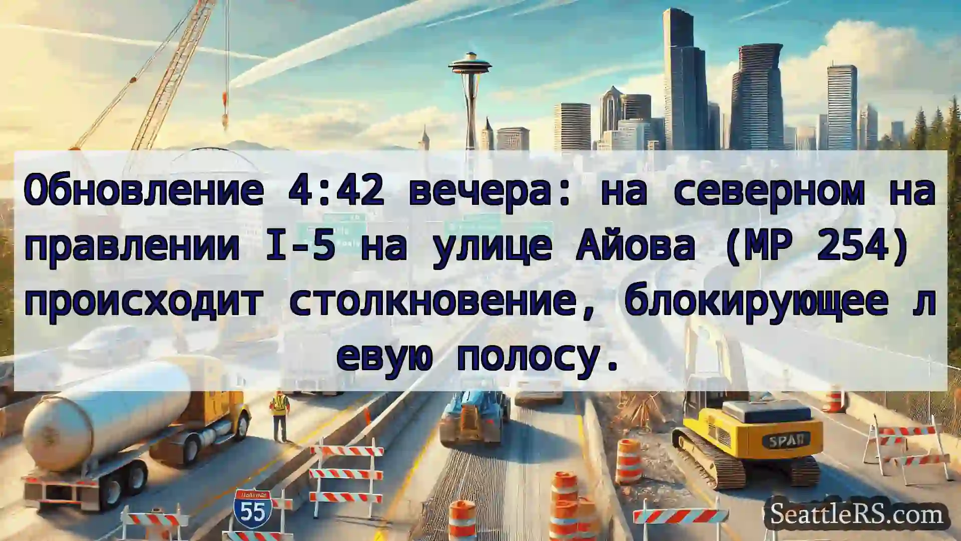 Транспортные новости Сиэтла Обновление 4:42 вечера: на