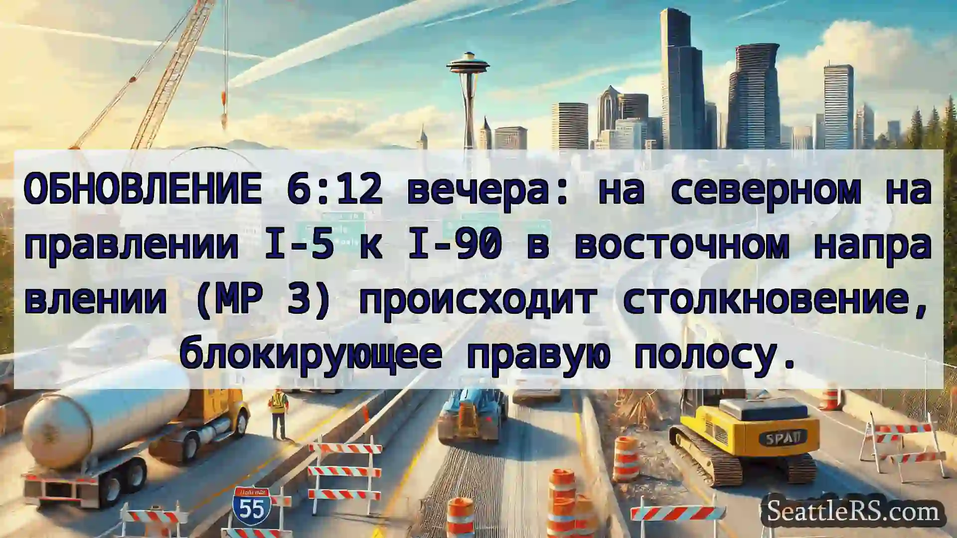 Транспортные новости Сиэтла ОБНОВЛЕНИЕ 6:12 вечера: на