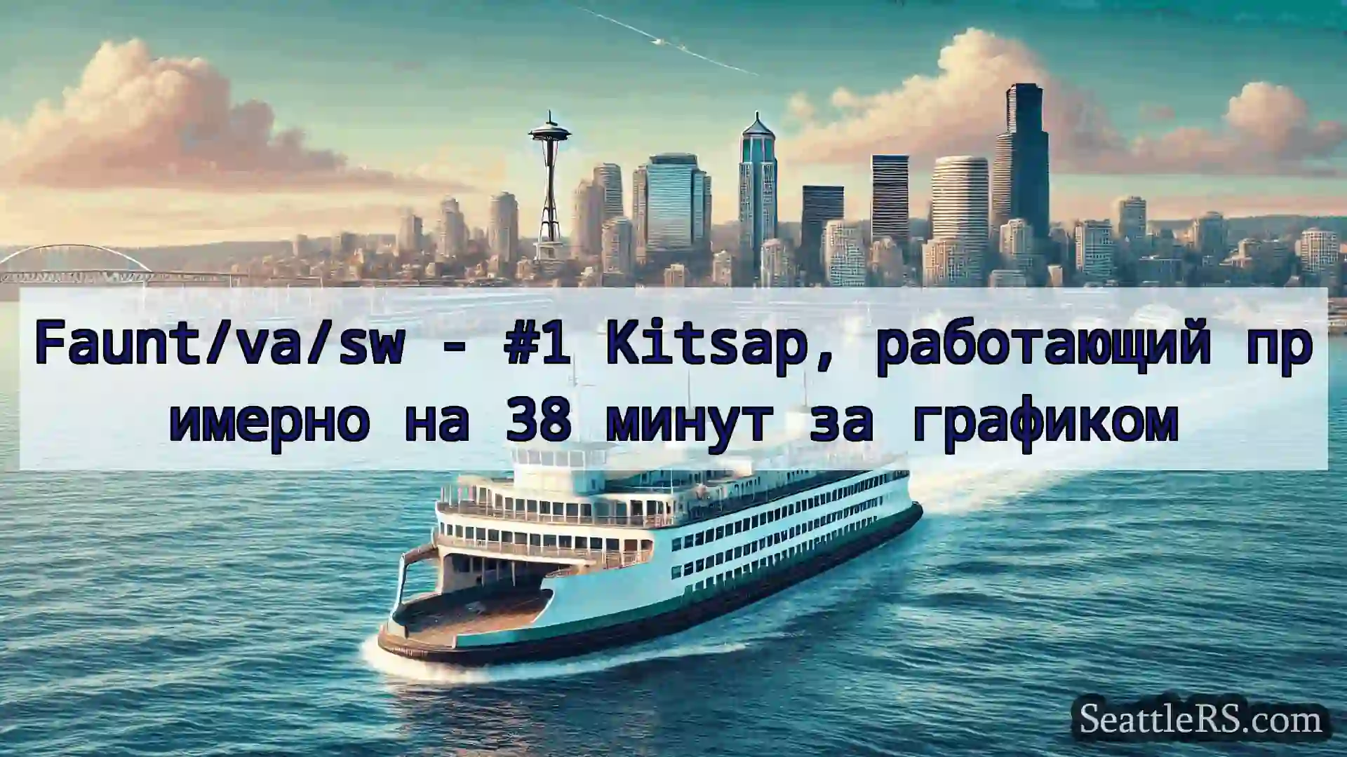 Сиэтл паромные новости Faunt/va/sw - #1 Kitsap,