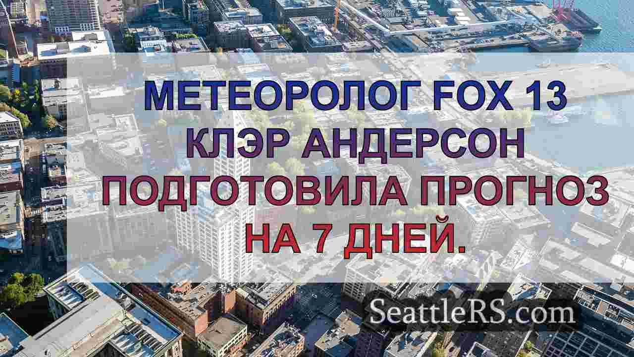 Погода в Сиэтле: Влажное, ветреное и,