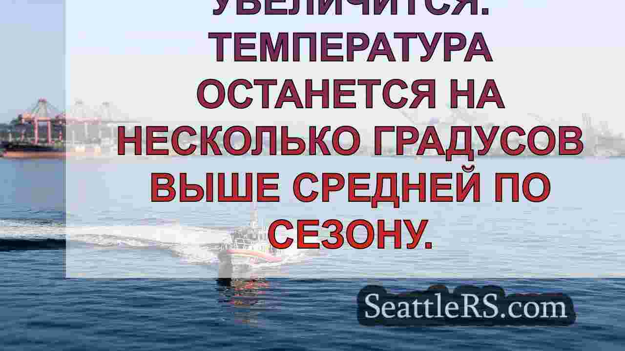 Погода в Сиэтле: Спокойная пятница,