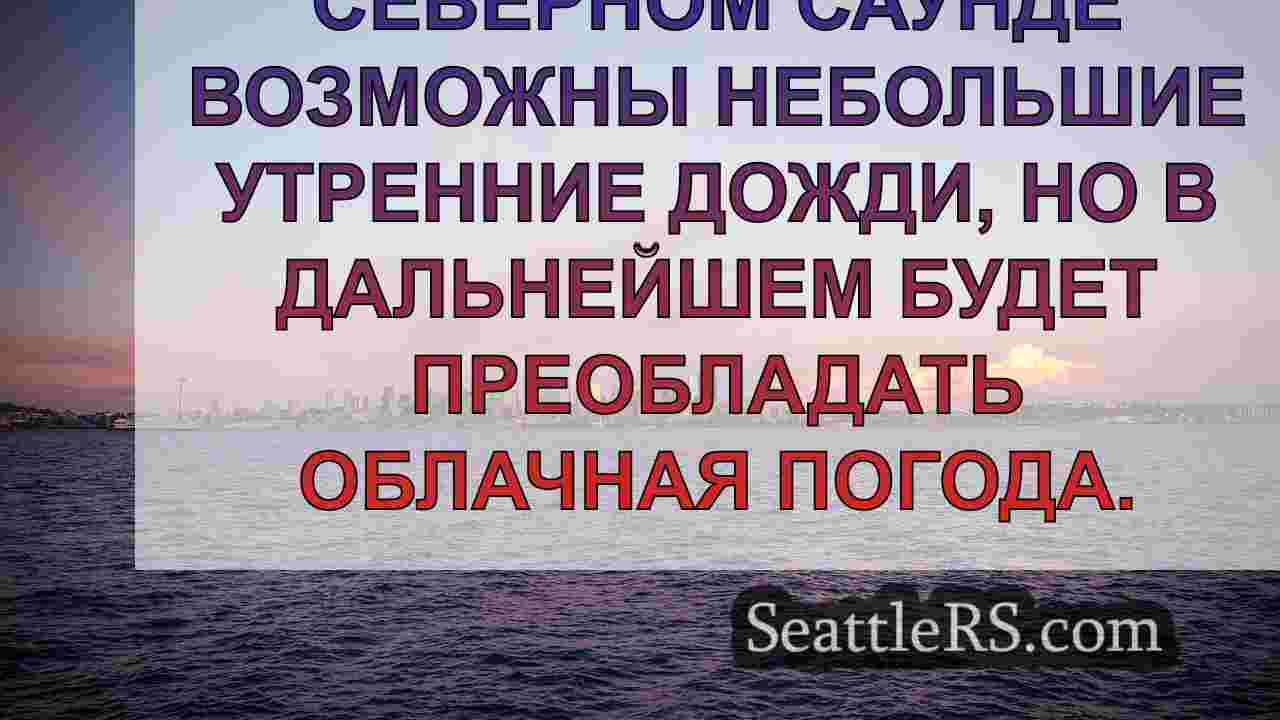 Погода в Сиэтле: Сухие и прохладные