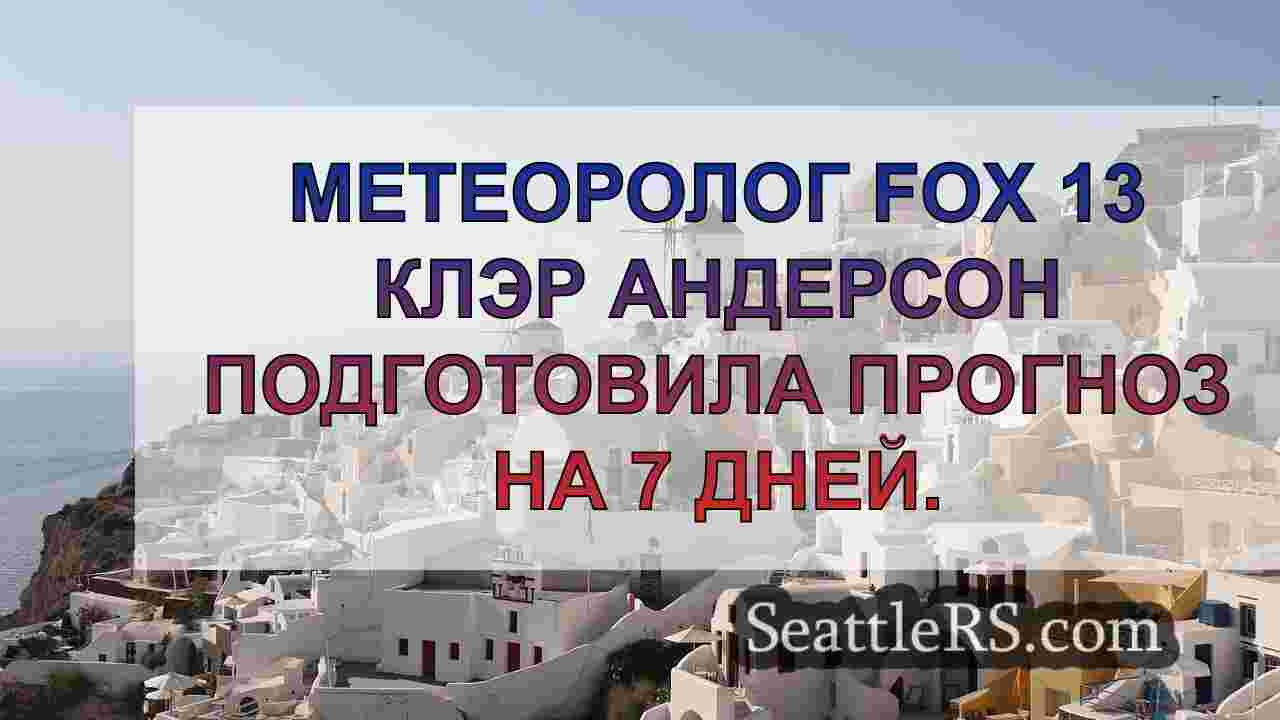 Погода в Сиэтле: Прохладный и спокойный