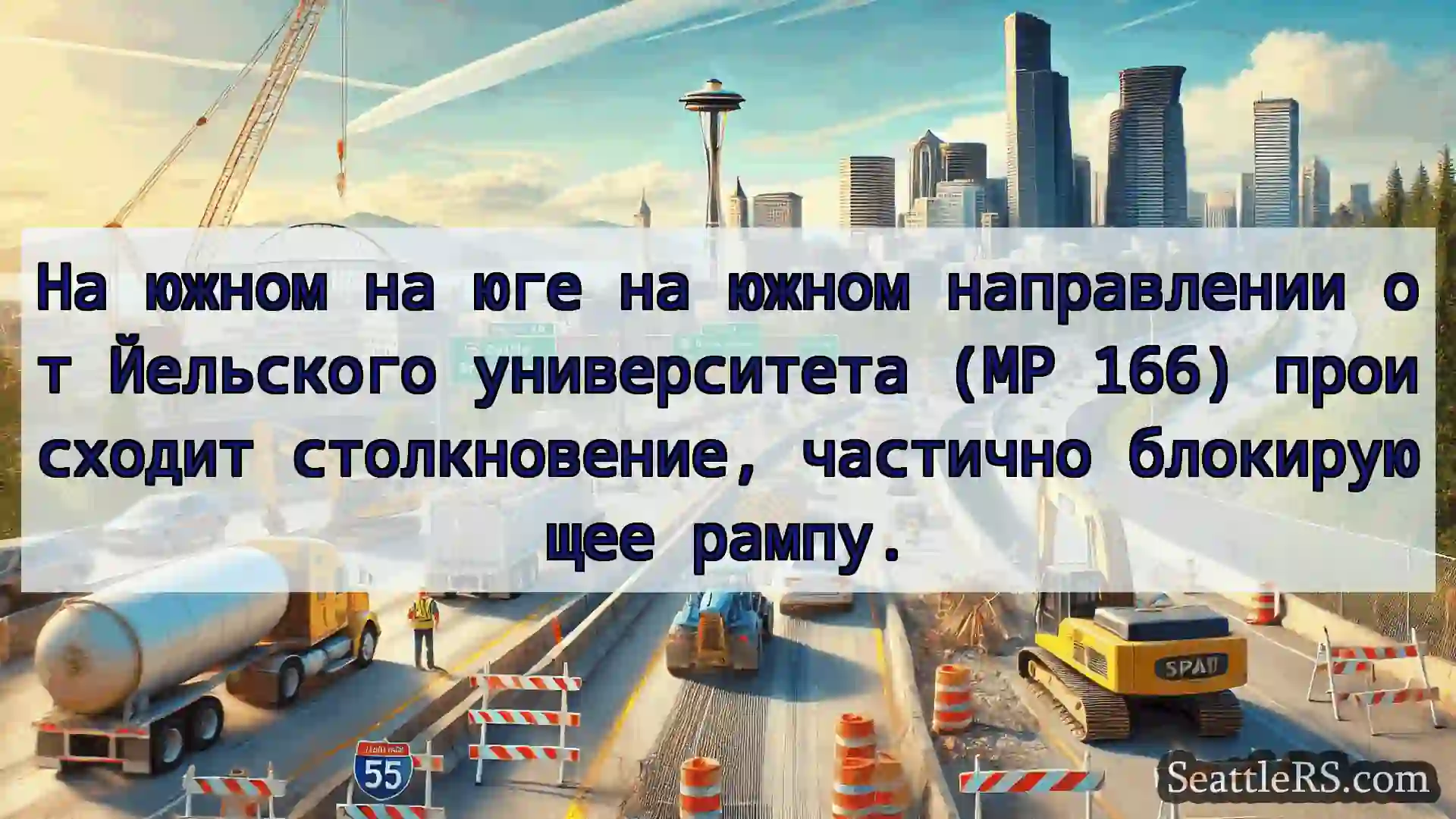 Транспортные новости Сиэтла На южном на юге на южном