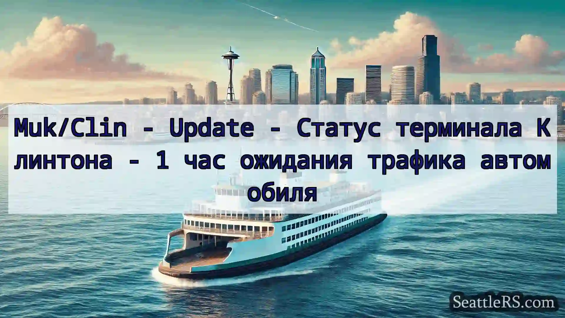Сиэтл паромные новости Muk/Clin - Update - Статус