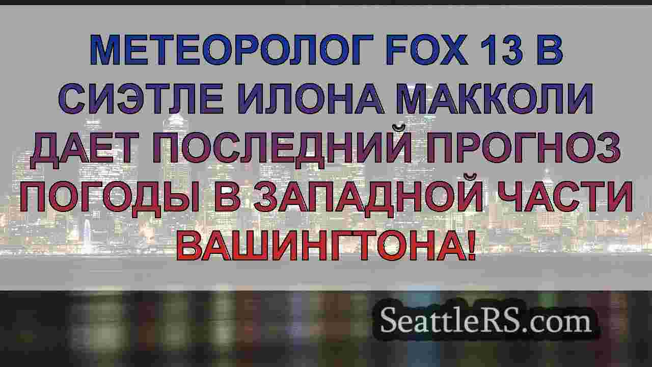 Погода в Сиэтле: Более низкие